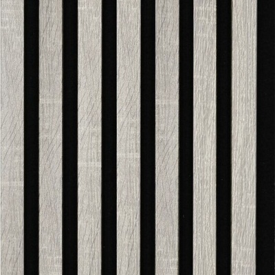 Decowall Akustický sivý dub-čierny 2600 x 300 x 17 mm 2ks