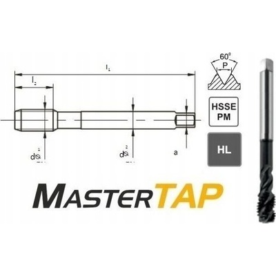 Flatar Threadder M24 DIN-376C R45 6XH HSSE-PM HL Mastertap