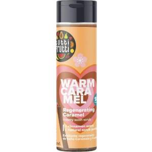 Farmona Natural Cosmetics Laboratory Tutti Frutti Регенериращ душ пилинг за тяло, Карамел и канела, 200 ml - ozone