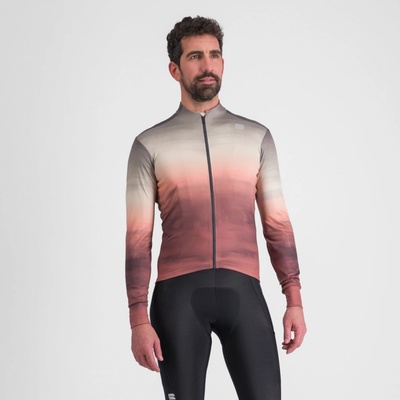 Sportful FLOW SUPERGIARA THERMAL dusty red olive green