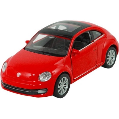 Welly Volkswagen New Beetle 2012 červená 1:38