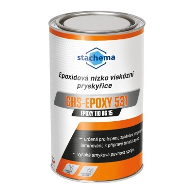 Stachema CHS-EPOXY 531 Epoxy 110 BG 15 s tvrdidlem AN 2609, set 1 kg