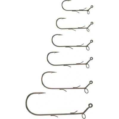 Westin Háčky Switch Rig Hook Black Nickel 5ks, Vel. 4/0