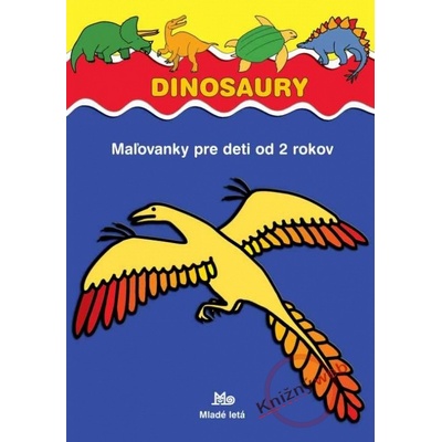 Dinosaury - Maľovanky pre deti od 2 rokov
