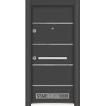 Starsteeldoor Блиндирана врата Outdoor - LP Инокс антрацит (цена без монтаж)
