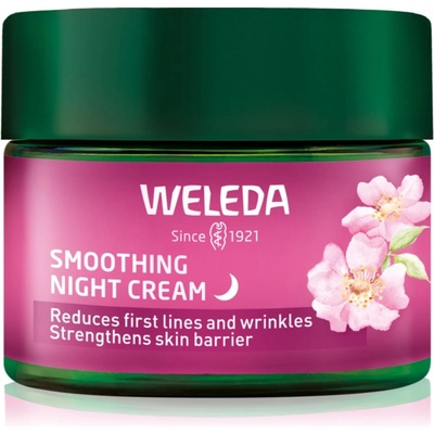 Weleda Wild Rose & White Tea озаряващ крем за нощ 40ml