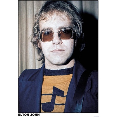 Plagát, Obraz - Elton John - London, 59.4 × 84.1 cm