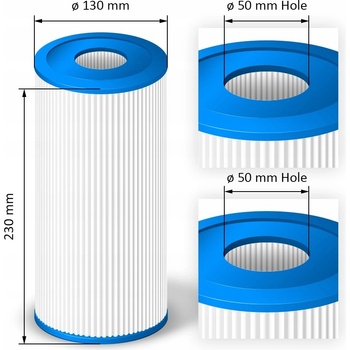 DARLLY, SC705 filtrační kartuše