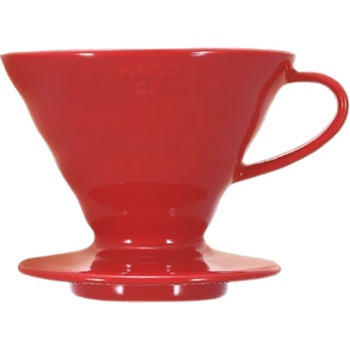 HARIO Dripper Hario V60-02 - керамичен - Червено (VDCR-01R)