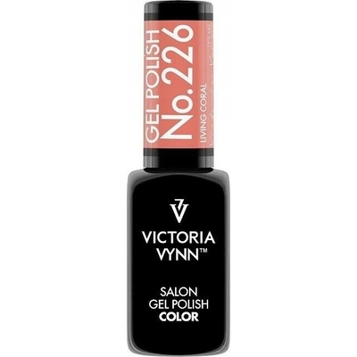 Hybridní lak Victoria Vynn Living Coral 8 ml, odstíny červené a růžové
