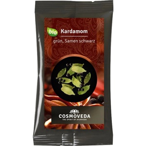 COSMOVEDA Био зелен кардамон, черни семена - 10 г