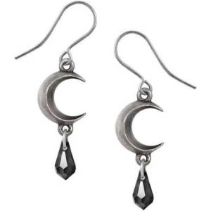 Alchemy gothic Обици ALCHEMY GOTHIC - Tears Of The Moon- Dark Tear - E477B