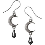 Alchemy gothic Обици ALCHEMY GOTHIC - Tears Of The Moon- Dark Tear - E477B