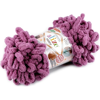 Pletací příze Alize Puffy 100 g Varianta: 31 (28) starorůžová, Balení: 1 ks 48994/118529/241201