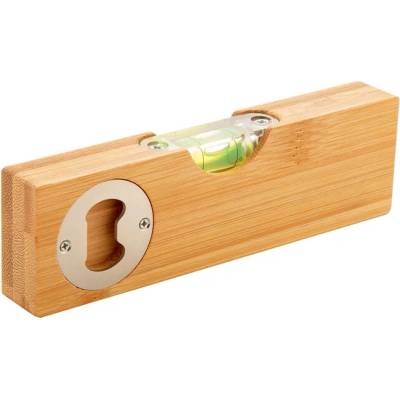 Spiroo vodováha s otvírákem na láhve - přírodní - AP800477
