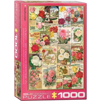 Image 1 of EUROGRAPHICS - Puzzle Roses Seed Catalogue - 1 000 piese