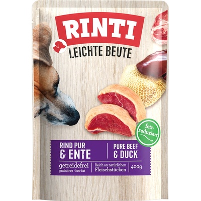 Rinti Leichte Beute čisté hovězí a kachní 10 x 400 g