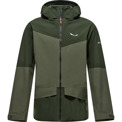 Salewa Мъжко водоустойчиво яке Salewa Puez GTX 2L Epe Jacket Waterproof jacket - Dark Olive / 5A50 - размер 48 (EU) (002-3663-0212)