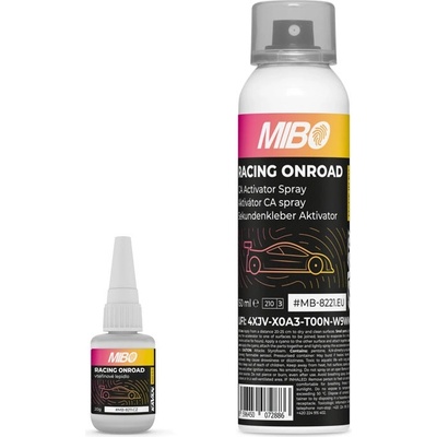 MIBO Racing Onroad vteřinové lepidlo 20g + aktivátor spray 150ml – Zboží Dáma