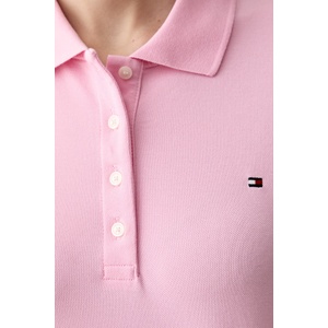 Tommy Hilfiger Тениска с яка дамска с памук (WW0WW43224) - answear - 156,27 лв