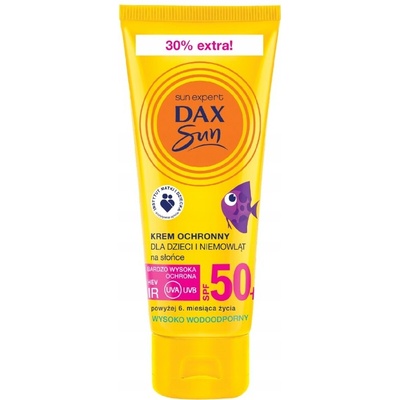 Dax Sun, Ochranný krém pre deti a dojčatá SPF50+ 75 ml
