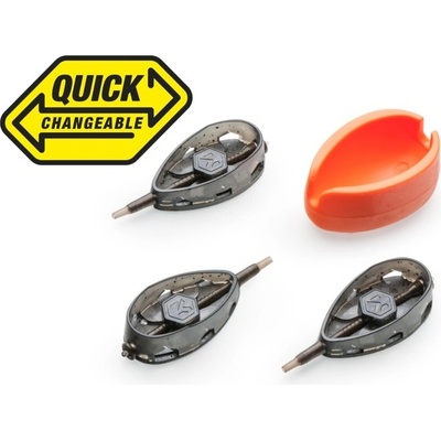 Sada Mivardi Method Feeder set QMR Flat L (30g + 40g + 50g + formička)