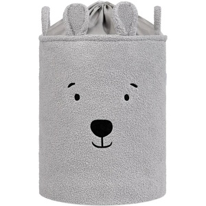 Moni Toys Кош за съхранение на играчки Moni Toys - Nori, 35 x 45 cm, сив (112794)