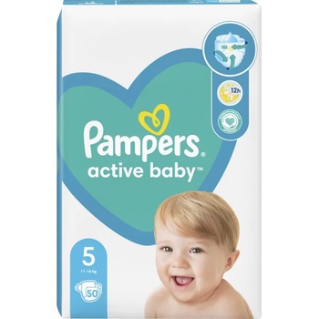 Image 1 of Pampers Active Baby Size 5 еднократни пелени 11-16 kg 50 бр