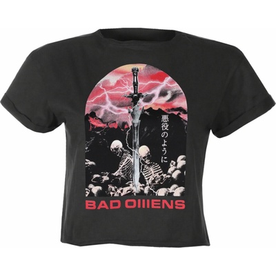 Tričko metal Amplified Bad Omens FANTASY SWORD sivá