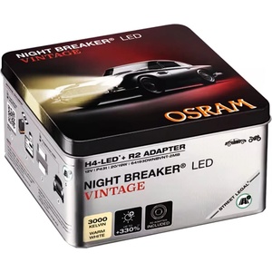 OSRAM night breaker led vintage 2mb h4/r2 20/19w 3000k