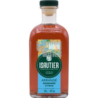 Isautier Arrangé Gingembre Citron 40% 0,5 l (holá láhev)