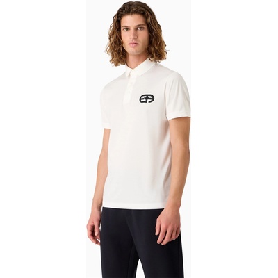 Emporio armani Блуза с яка EMPORIO ARMANI Men's Short-Sleeve Polo Shirt - White