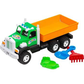 Image 1 of Bamsic ДЕТСКИ КАМИОН 47 СМ С 3 ПЛАЖНИ ПРИБОРА 3 ЦВЯТА