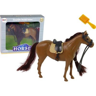 mamido Figura koníčka na hrebenie s hnedou hrivou