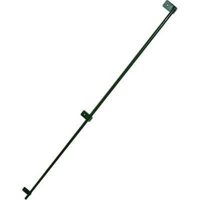 Rámeček z kulatiny pro upevnění pletiva výšky 1500 mm | poplastovaný | zelená RAL 6005