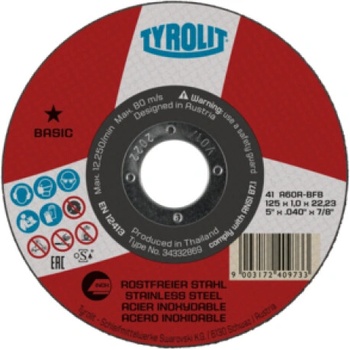 TYROLIT Basic A60R-BFB