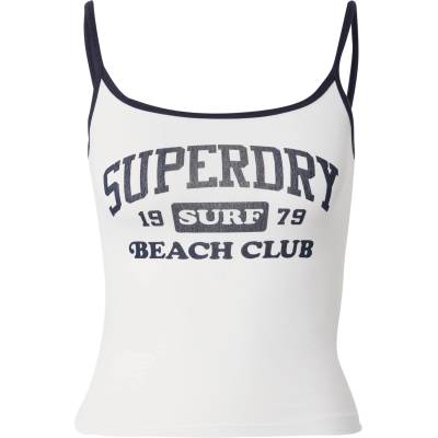Superdry Топ 'ESSENTIAL' бяло, размер 40