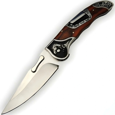 IZMAEL Outdoorový skládací nůž MB3951 Hnědá 8.5 cm