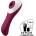 Satisfyer Dual Crush 2 в 1 вакуумен стимулатор за клитор + G-точка вибратор (червен)