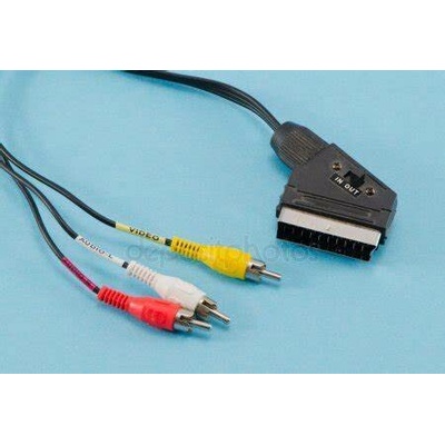 adaptér Scart /out/ - 3x Cinch