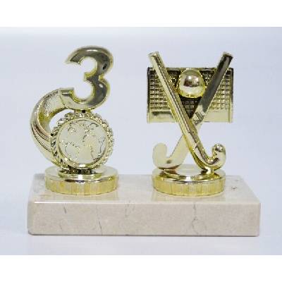 VIZINGR Pozemní hokej trofej P003-034-654 10 cm