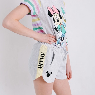 Minnie Mouse Šortky sivé