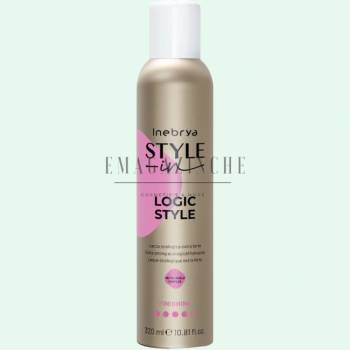 Inebrya Екстра силен екологичен фиксиращ лак 320 мл. Style-In Logic Style Extra Strong Eco Hair Spray (0287466)