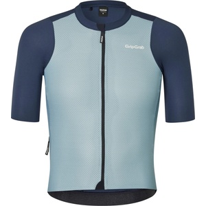 GripGrab Мъжка фланелка с къс ръкав за колоездене GripGrab PACR Lightweight Short Sleeve Jersey Cycling jersey - Navy Blue - размер M (056-3868-0112)