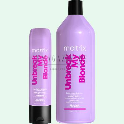 Укрепващ балсам за руса коса без сулфати 300/1000 мл. Total Results Unbreak My Blonde Strengthening Conditioner (09347463)