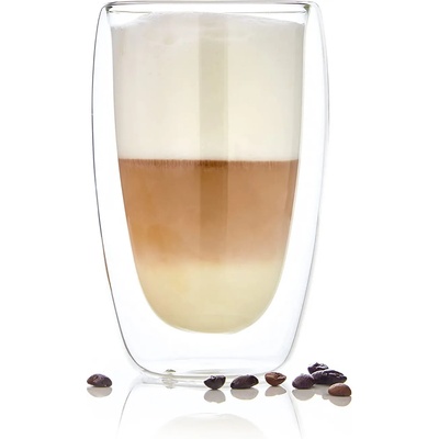 Bambuswald Чаша за кафе с капак, 400 мл. , ръчна изработка, боросиликатно стъкло, бамбук (BW-10272-003) (BW-10272-003)