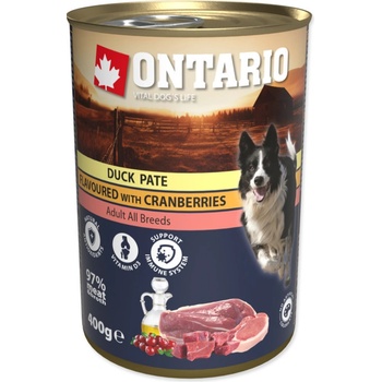 Ontario Duck Pate flavoured with Cranberries 400 g