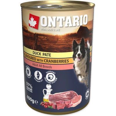 Ontario Duck Pate flavoured with Cranberries 400 g