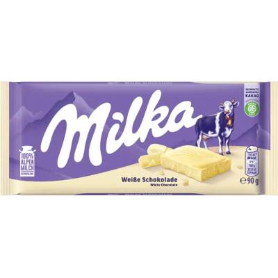 Milka bílá 90 g