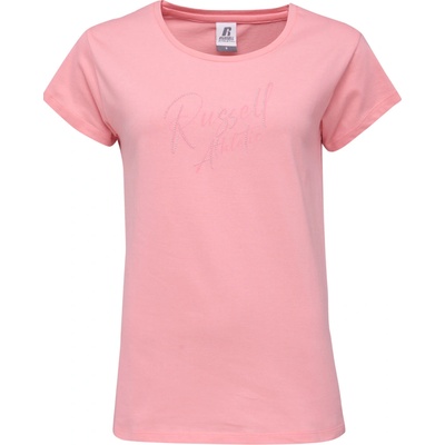Russell Athletic Dámske tričko SS T-SHIRT Ružová